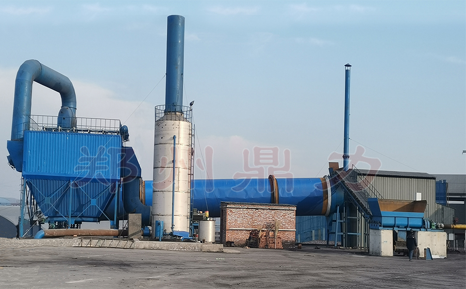 燃氣式煤泥烘干機神木項目圖