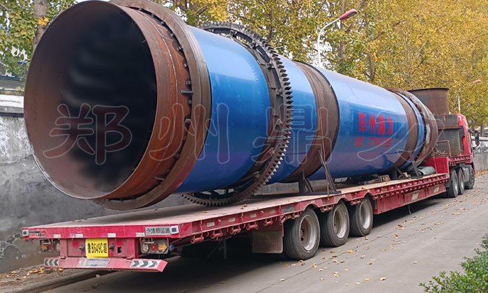 江蘇白酒糟烘干機發貨圖片