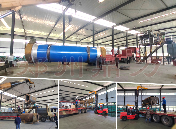 四川石油焦烘干機設備安裝