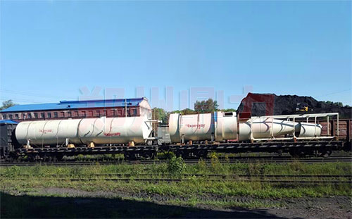 俄羅斯煤泥發貨圖片