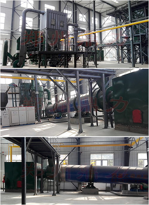 洛陽膨潤土烘干機安裝現場