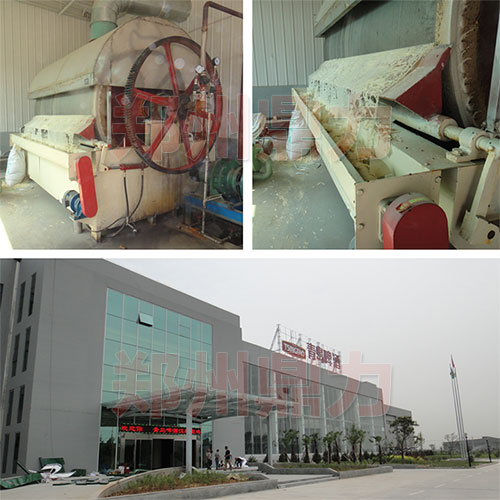 陜西酵母烘干機生產運行現場