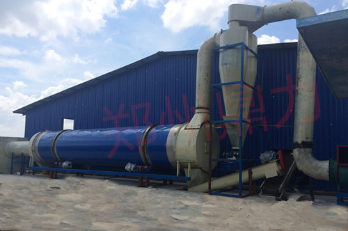 椰糠烘干機生產現場